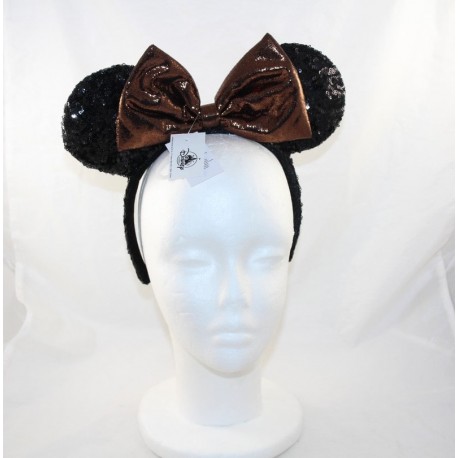 Minnie DISNEY PARKS minnie Mouse lentejuelas negras lentejuelas negras