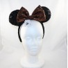 Minnie DISNEY PARKS minnie Mouse lentejuelas negras lentejuelas negras