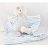 Doudou Kaninchen Pan PAN DISNEY STORE Layette blau weiß gestreift Panpan 36 cm