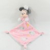 Fazzoletto Doudou Minnie DISNEY BABY luna di pecora rosa 33 cm