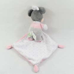 Fazzoletto Doudou Minnie DISNEY BABY luna di pecora rosa 33 cm