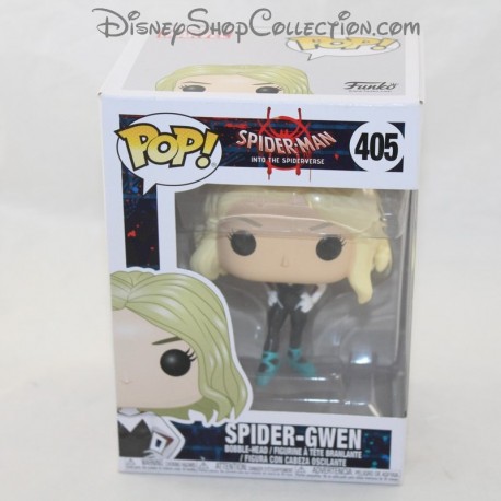 Figura Spider Gwen FUNKO POP Marvel Spider-man en el Spider-verse número 405