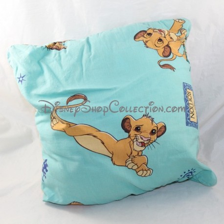 Vintage Kissen Simba DISNEY Der König blauer Löwe 2-seiten 30 cm