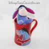 Taza de felpa Bourriquet DISNEY STORE Eeyore taza roja 13 cm