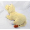 Peluche lion Simba DISNEYLAND PARIS Le Roi lion jeune lion couché 32 cm