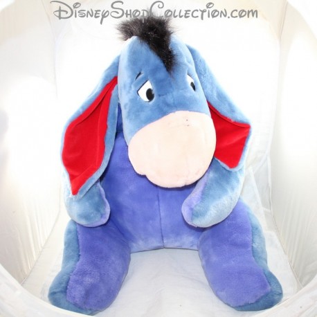 Grande peluche XXL DISNEY NICOTOY Bourriquet blu e viola 52 cm