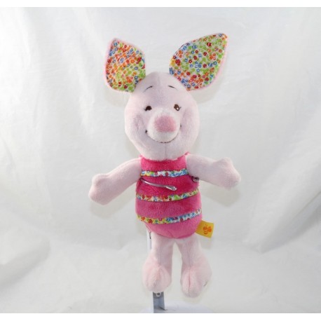 Pig cub DISNEY BABY flowered pink bee ladybug 28 cm