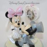 Mickey y Minnie DISNEY reloj de boda figura de 12 cm