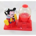 Distributeur Mickey Mouse DISNEY Chewing gum bonbons plastique rouge 20 cm