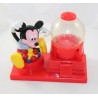 Distributeur Mickey Mouse DISNEY Chewing gum bonbons plastique rouge 20 cm