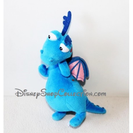 peluche dragon bleu