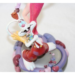 Figurine Jessica et Roger Rabbit DISNEY Makrita boîte à bijoux résine 27 cm