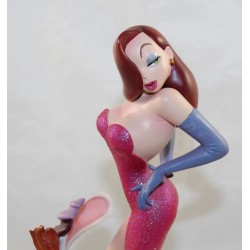 Figurine Jessica et Roger Rabbit DISNEY Makrita boîte à bijoux résine 27 cm