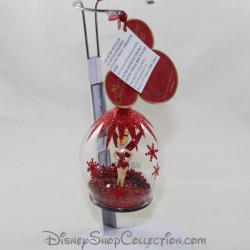 Disneyland PARIS Fairy bell ornamento rosso Disney 10 cm