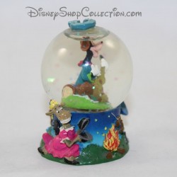 Mini globo di neve DISNEY Dingo piccola palla di neve RARE 6 cm