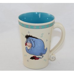 Taza Bourriquet DISNEY STORE taza beige y cerámica azul 12 cm