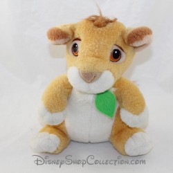 Simba leone peluche DISNEY Authentic Il Re Leone foglia vintage 25 cm