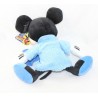 Peluche Mickey DISNEY NICOTOY batiola in accappatoio pantofola blu 25 cm NUOVO