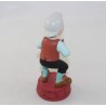 Geppetto Disneyland Harzfiguren PARIS Pinocchio Bobblehead Kopf auf Feder 13 cm