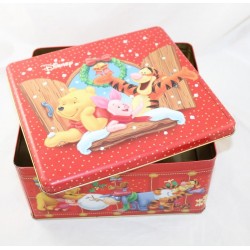 Cookie box Winnie the Pooh DISNEY Christmas Tigrou Porcinet Bourriquet 22 cm