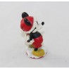 Figur Harz Mickey DISNEYLAND PARIS Weihnachtsmann Merry Christmas Vintage Xmas 10 cm