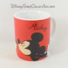 Tazza Mickey Minnie DISNEY Kiss kiss rosso ceramica bianca 10 cm