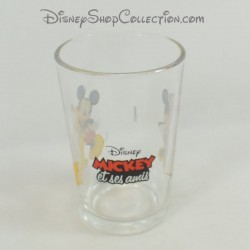 Verre Mickey et ses amis DISNEY Minnie Mickey Pluto moutarde