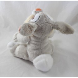 Peluche lapin Pan Pan DISNEY CREAPRIM gris et blanc Panpan 28 cm