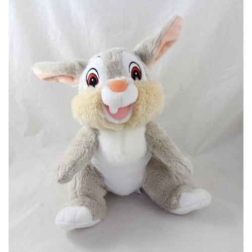 Plush rabbit Thumper DISNEY CREAPRIM gray and white 28 cm - Disneyshop