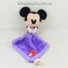 Doudou mouchoir Mickey DISNEY PTS SRL champignon violet 30 cm