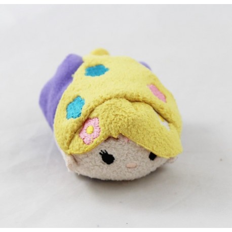 Tsum Tsum Prinzessin Rapunzel DISNEY lila rosa gelb Mini-Plüschtier 9 cm