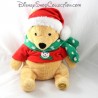 Plush Winnie the Pooh DISNEY STORE green scarf