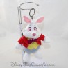 Porte clés peluche Le Lapin Blanc DISNEY Alice au Pays des Merveilles