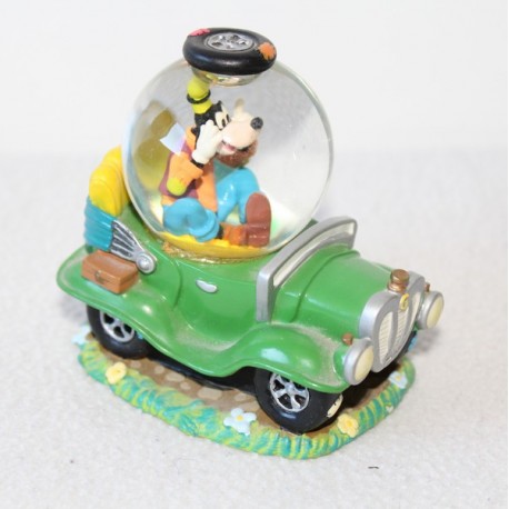 Globo di neve Dingo DISNEY palla di neve auto verde 8 cm