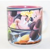 Escena de la taza Mickey Minnie DISNEY STORE Drive-in Mickey Mouse en Breve encuentro rosa