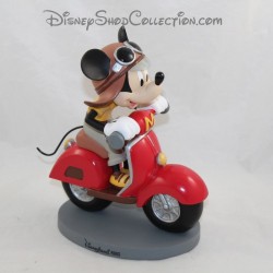 Resin figurine DISNEYLAND PARIS Mickey Mouse on his Vespa