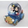 Neve musical globe car Mickey Minnie DISNEYLAND RESORT PARIS Zip-A-Dee-Doo-Dah blu vintage