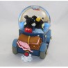 Neve musical globe car Mickey Minnie DISNEYLAND RESORT PARIS Zip-A-Dee-Doo-Dah blu vintage