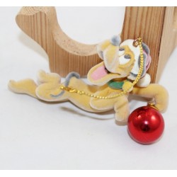 Ornement chien Pluto DISNEY décoration à suspendre boule de Noël tout doux 9 cm