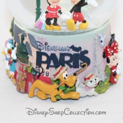 Snow globe Mickey et Minnie DISNEYLAND PARIS Tour Eiffel