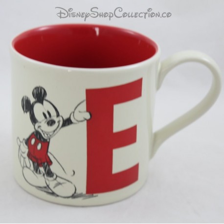 Tazza Mickey DISNEYLAND PARIS lettera E