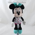 Peluche Minnie DISNEY combinazione floreale nodo verde