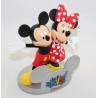 Statuetta in resina Mickey Minnie DISNEYLAND PARIS datata 2012 statuetta 12 cm