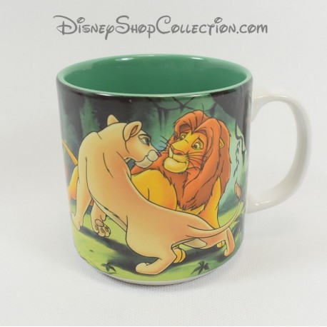 Taza escénica El Rey León DISNEY STORE taza Simba Nala Timon Pumba Rafiki 10 cm