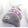 Peluche coussin renne Sven DISNEYLAND PARIS La reine des neiges pillow pets gris 50 cm