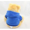 Peluche Winnie l'ourson DISNEY STORE sweat bleu Disney 1966 Marseille 26 cm