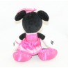 Peluche Minnie DISNEY NICOTOY nodo cancan abito rosa raso 20 cm