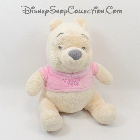 Plush Winnie the Pooh DISNEY NICOTOY pink t-shirt Winnie the Pooh 24 cm