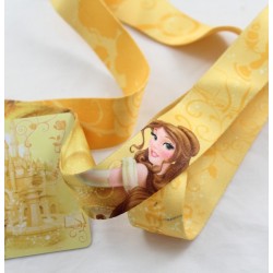 Lanière de pin's DISNEYLAND PARIS La belle et la bête jaune