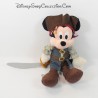 Peluche Mickey DISNEY PARKS Pirate des Caraïbes Jack Sparrow 34 cm